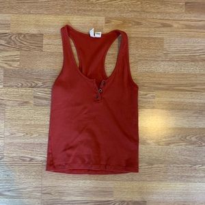 Henley tank top